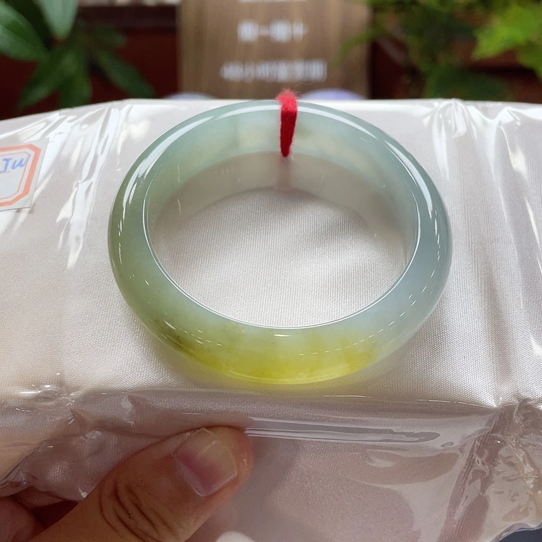 翡翠未镶嵌手镯17 号链接