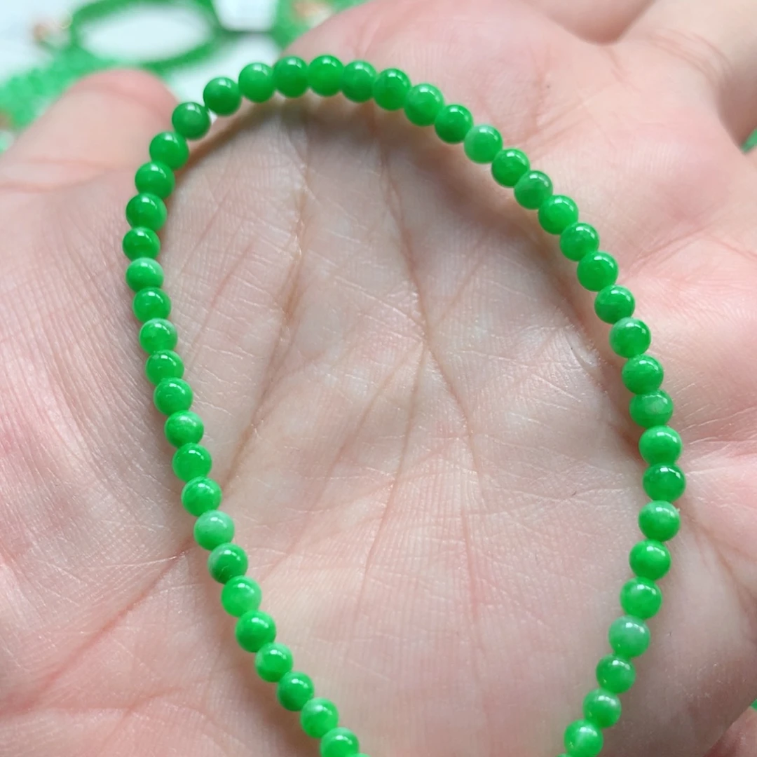 翡翠未镶嵌手链翡翠