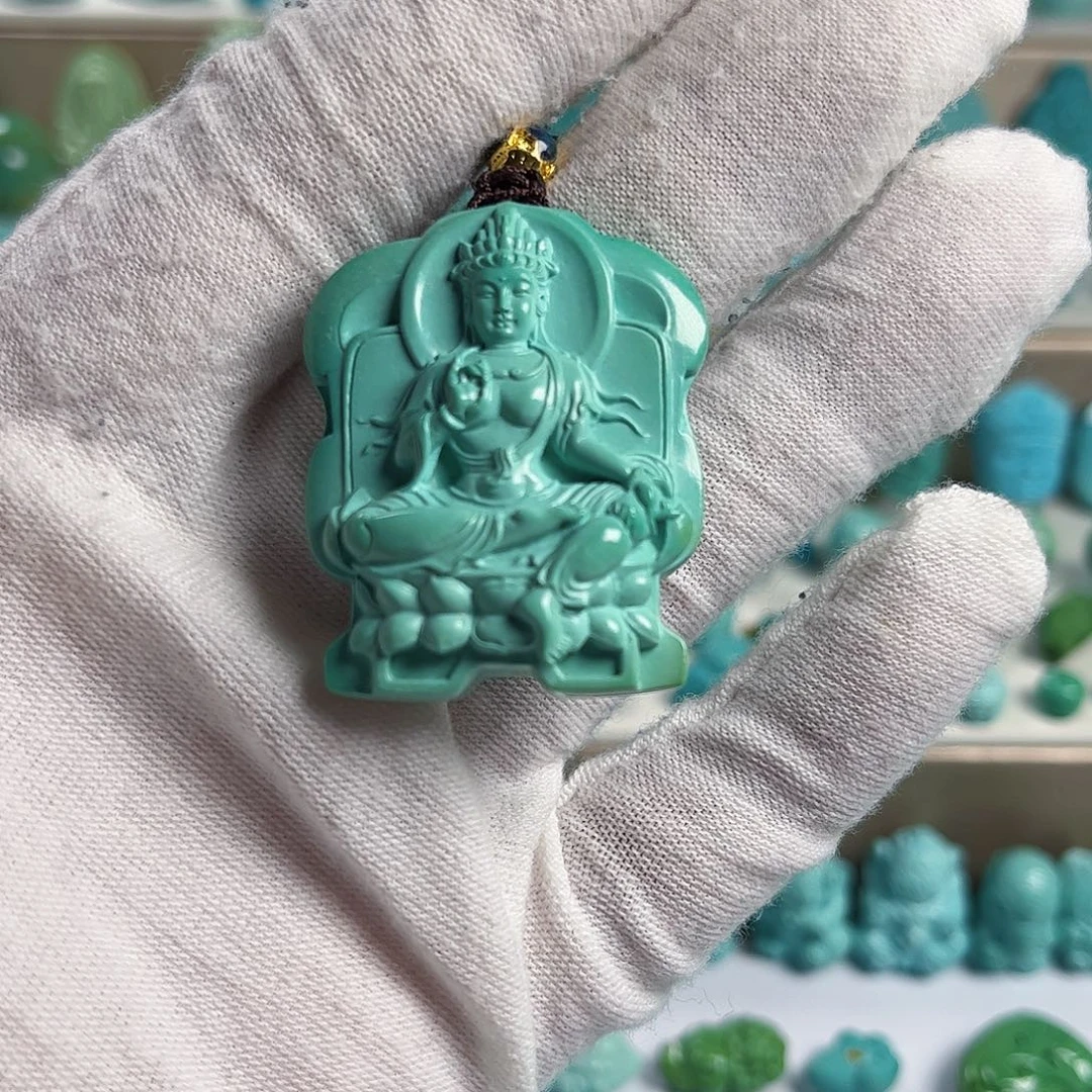 绿松石未镶嵌珠宝奇石