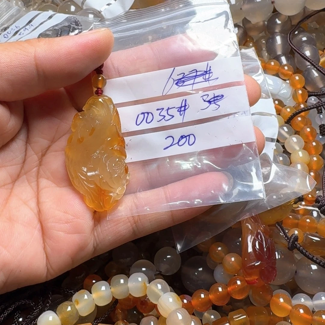 玛瑙/玉髓颈饰未镶嵌?***好0035