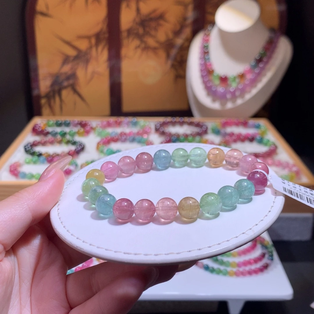 未镶嵌手链碧玺碧玺