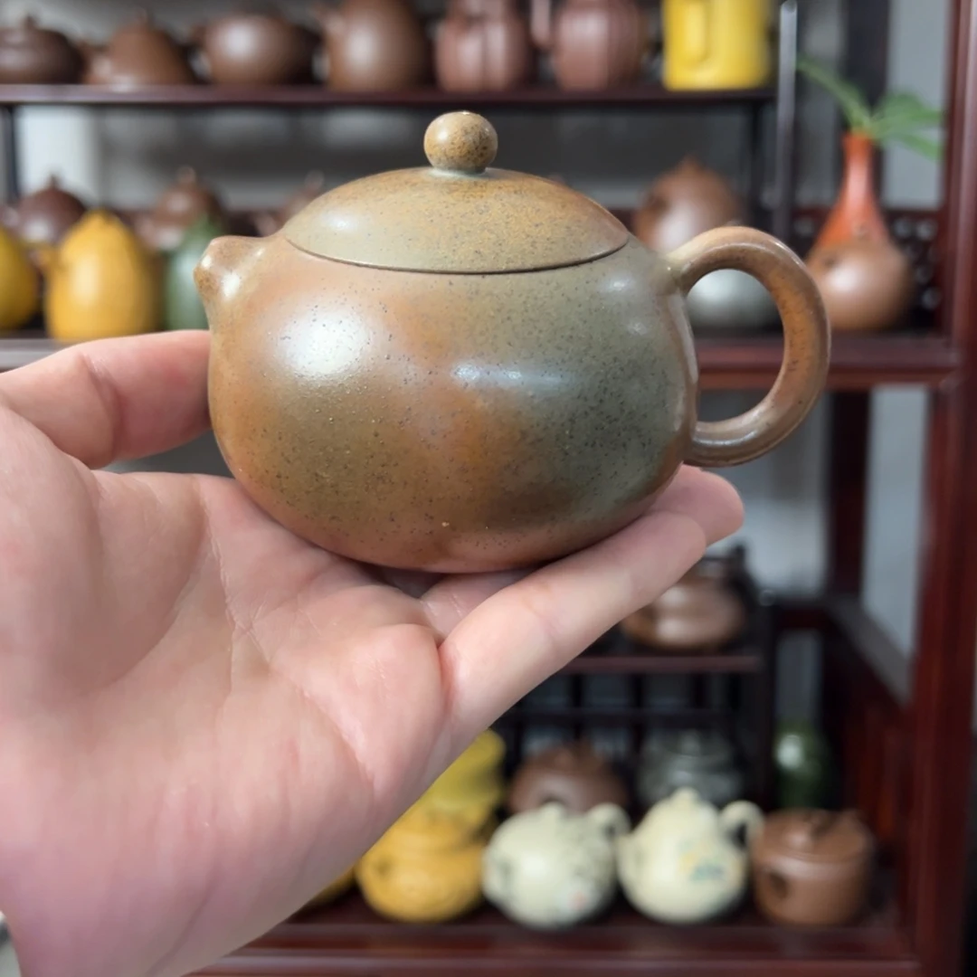 茶盘紫砂原矿段泥柴烧