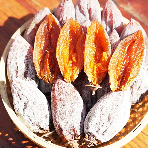 白土农家无核柿饼软糯香甜自然晾晒挂霜独立包装（5斤装）