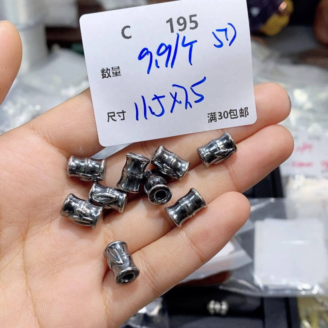 水晶珠宝半成品银S925镶嵌C195