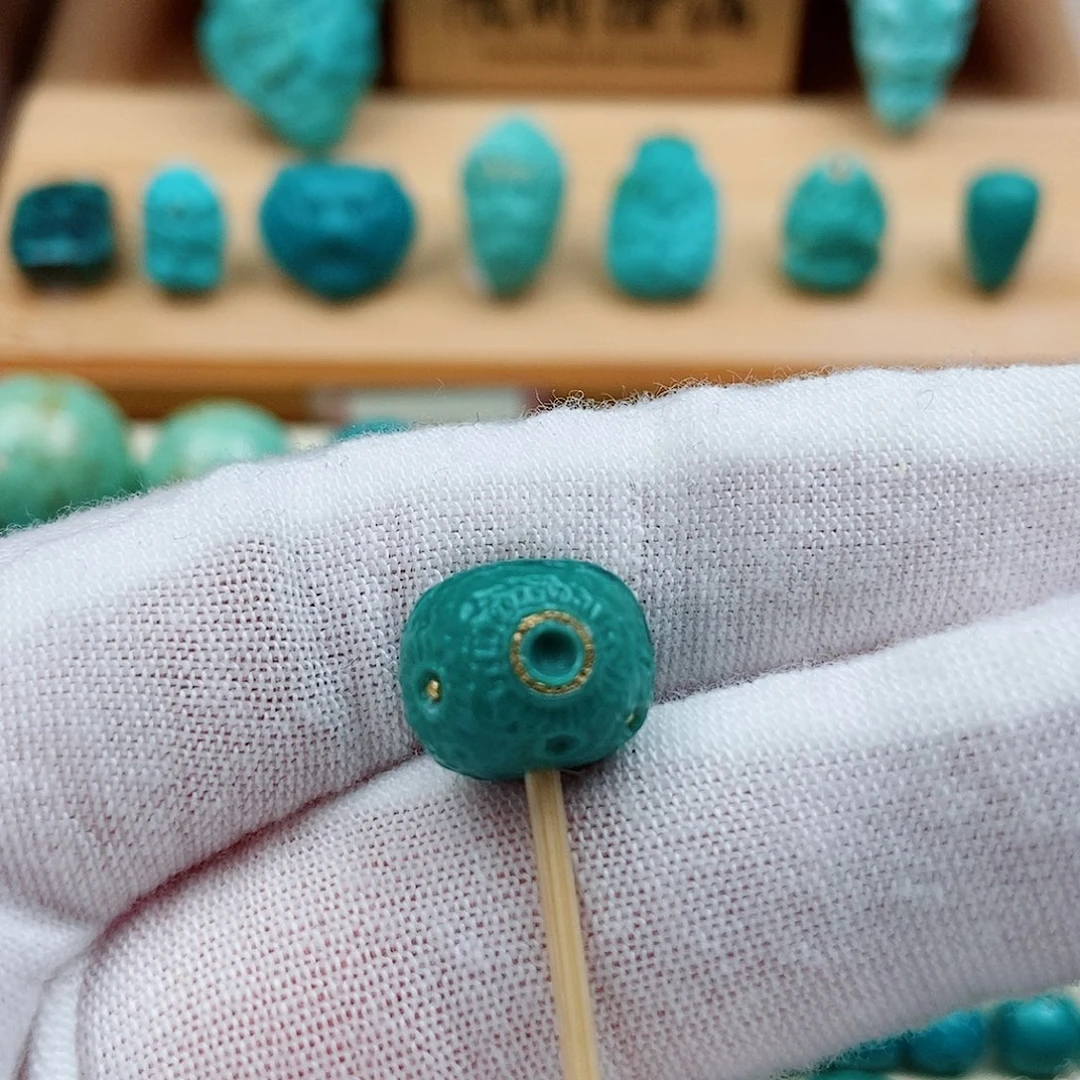 绿松石未镶嵌珠宝半成品卡12.2