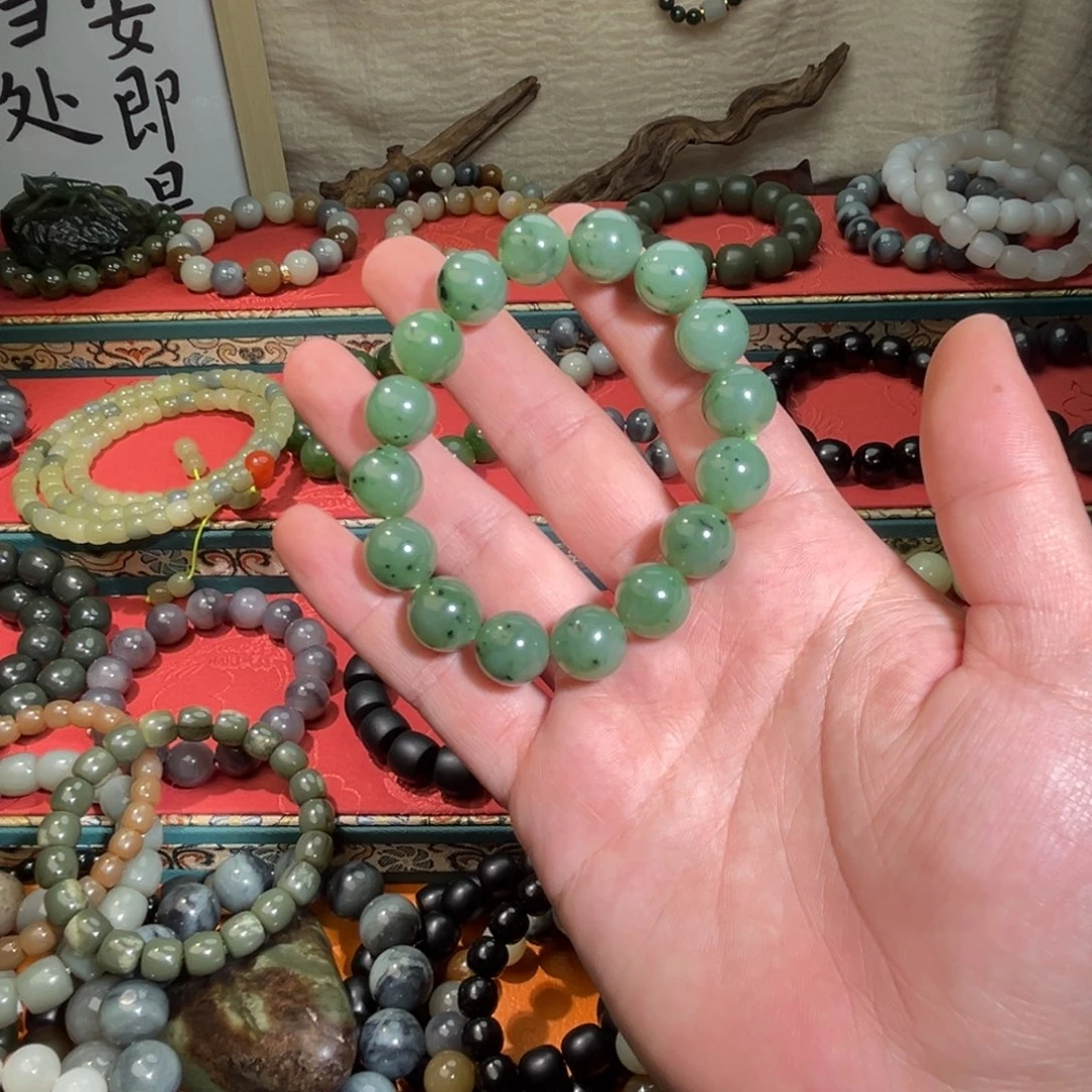 和田玉手链未镶嵌