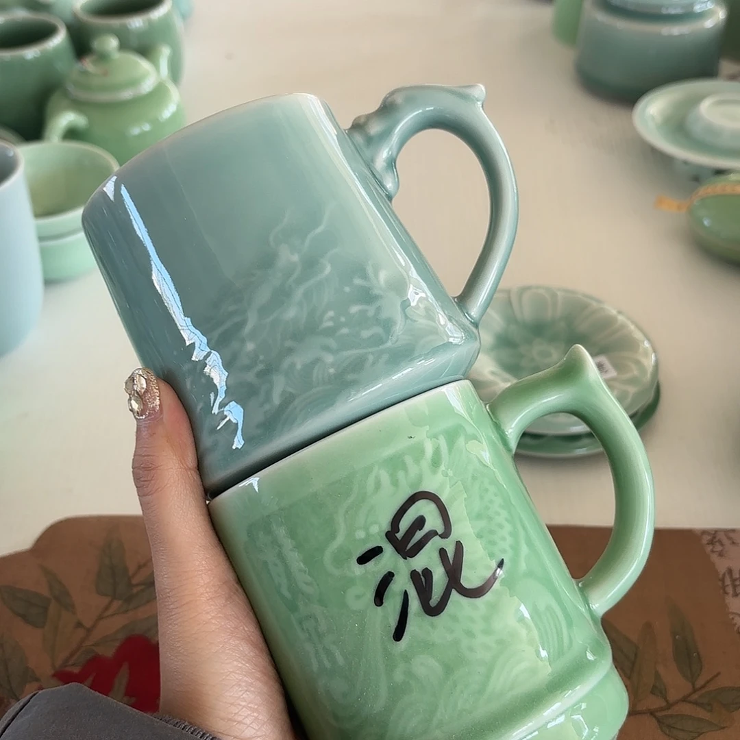 小米茶器龙泉云间青瓷