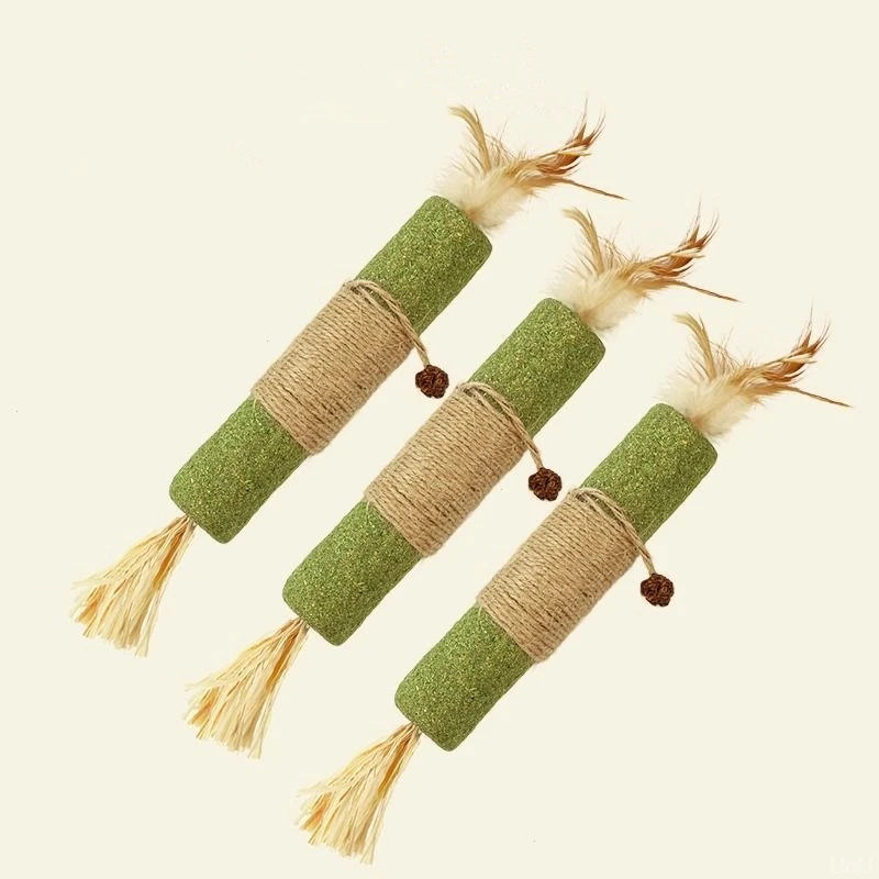 木天蓼磨牙棒猫玩具自嗨解闷耐咬猫薄荷球逗猫棒幼猫磨牙猫咪用品