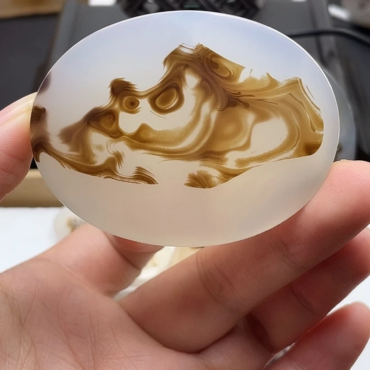海***洋玛瑙/玉髓未镶嵌颈饰