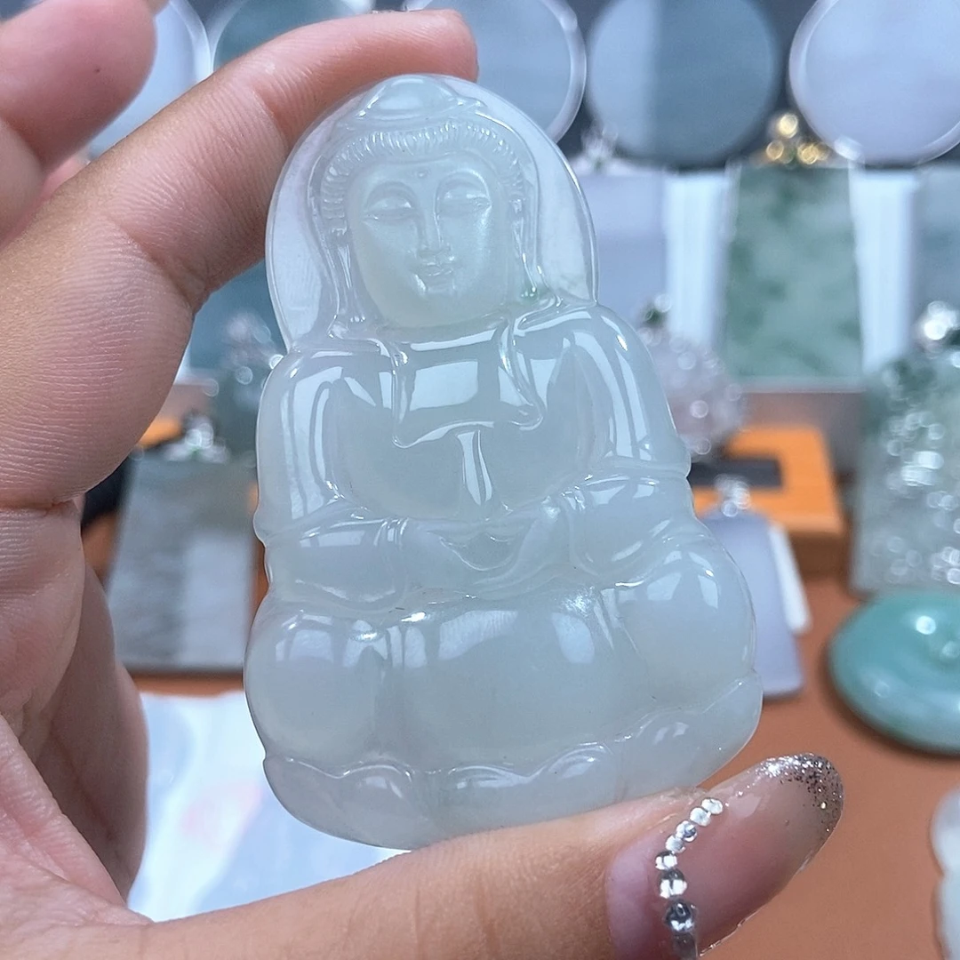 鑫***翡翠未镶嵌吊坠(不含链)