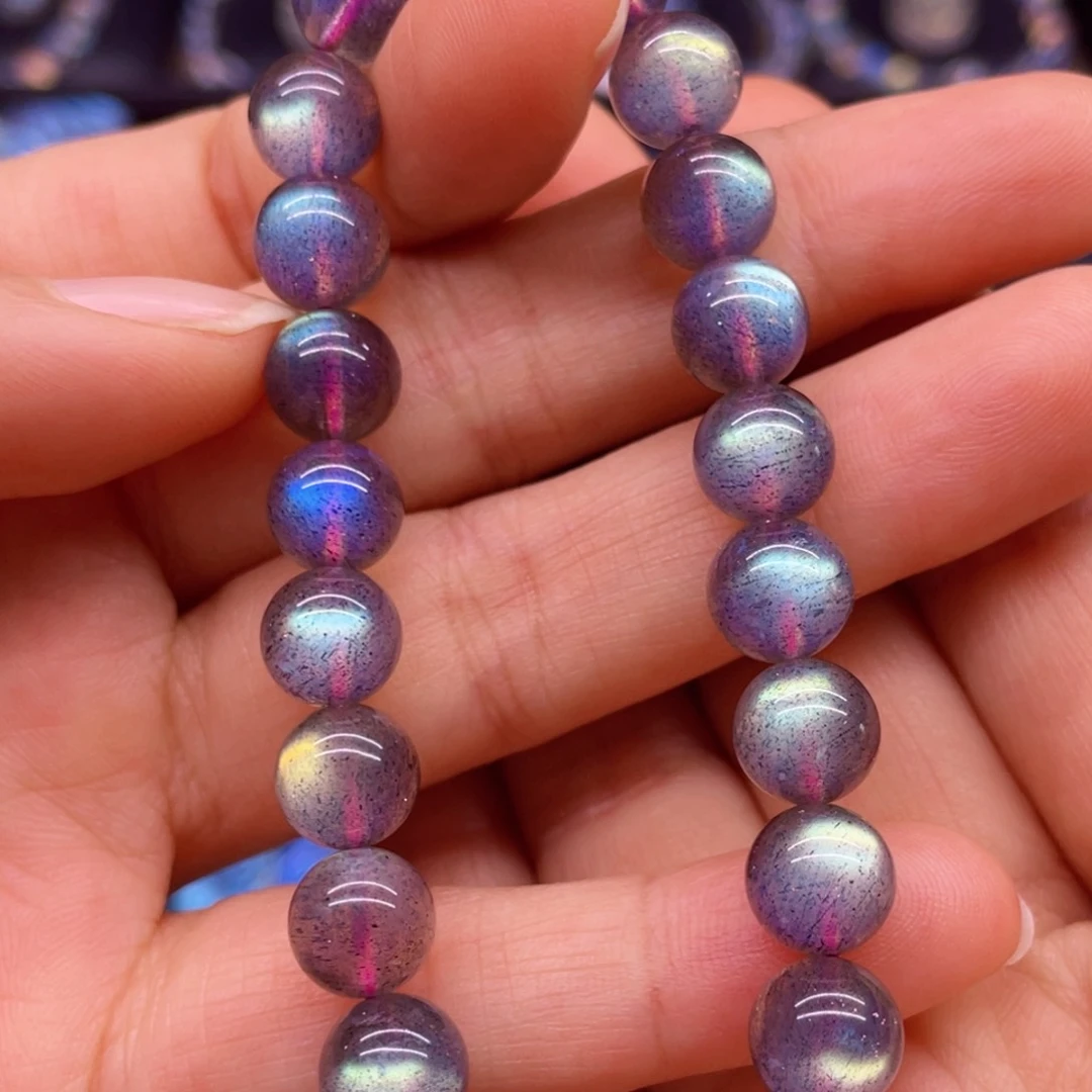 未镶嵌手串长石8.6左右