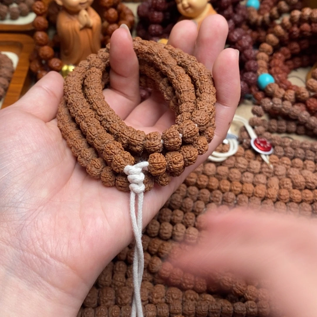 无***逃金刚菩提吊坠老树梅花108卡9