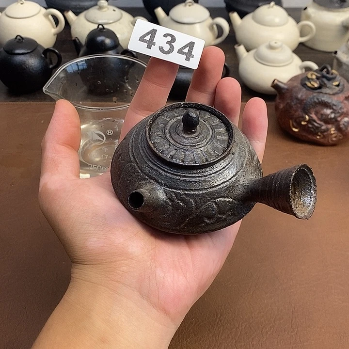 434爆老柴烧紫砂壶可以养