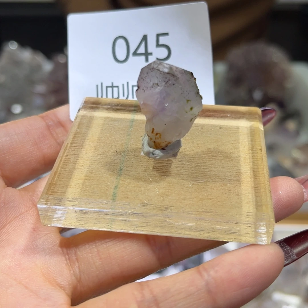 紫晶珠宝半成品未镶嵌045