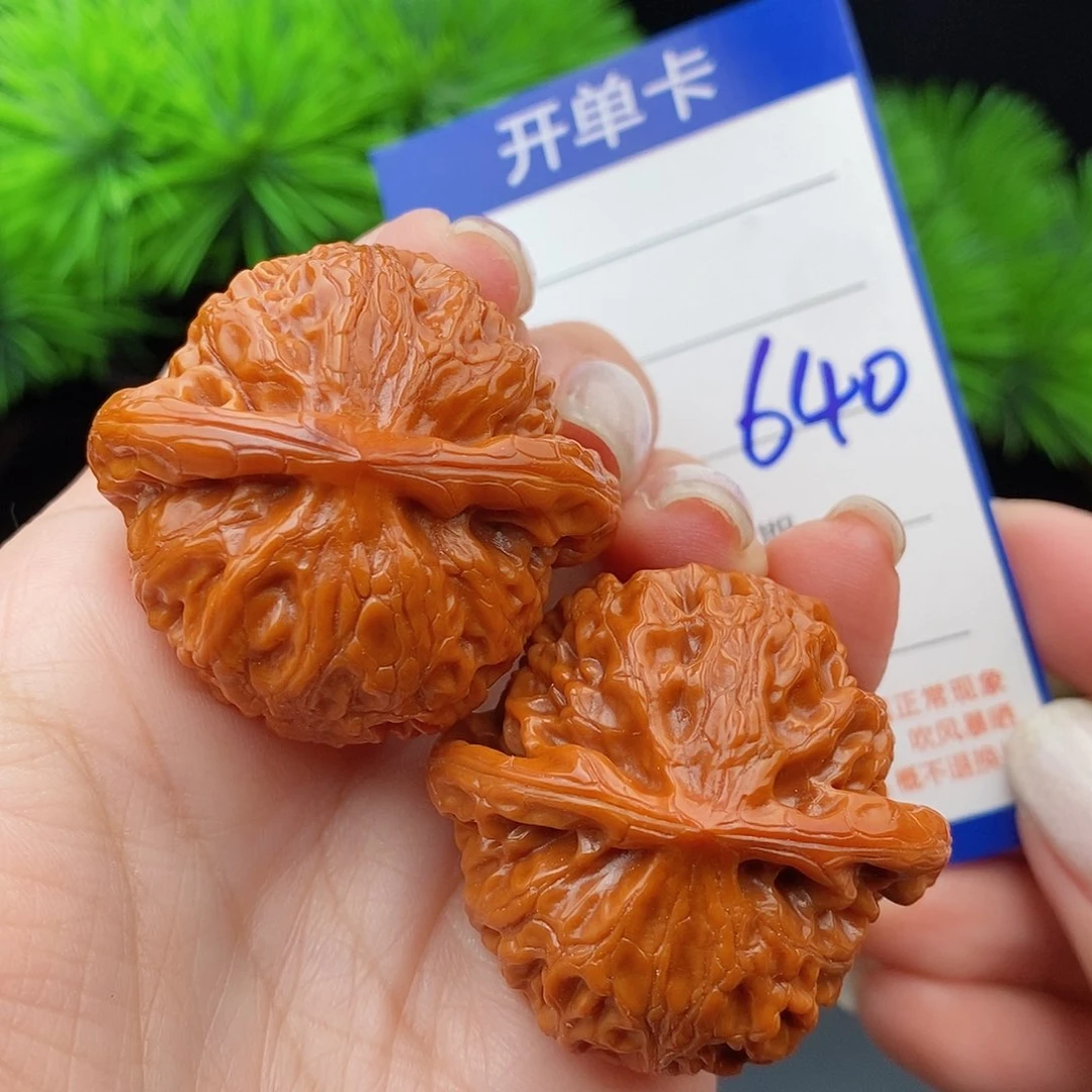 文玩核桃把件40宫灯640
