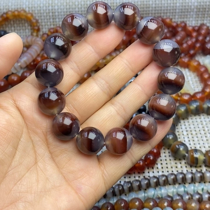 玛瑙/玉髓手链未镶嵌