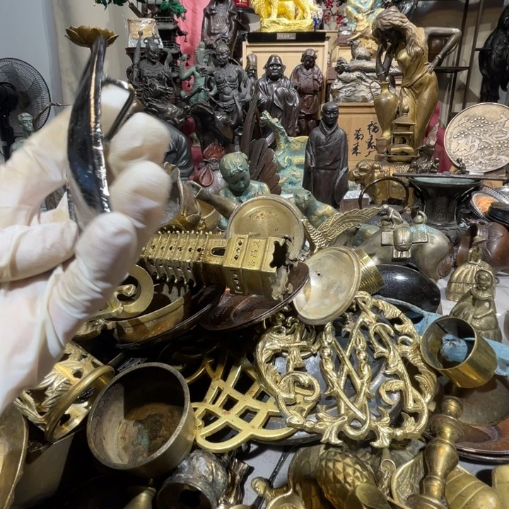 大阪回流铜器摆件4