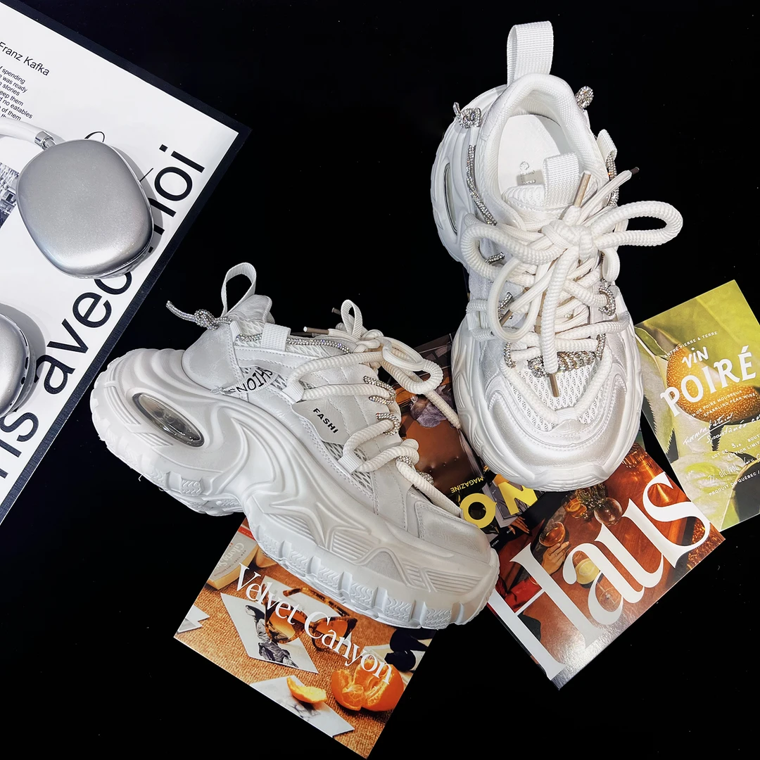 【淘爱朵●银河】增高7cm时尚潮流百搭女士休闲鞋 1078-11