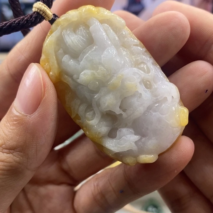 翡翠未镶嵌吊坠(不含链)无****51462