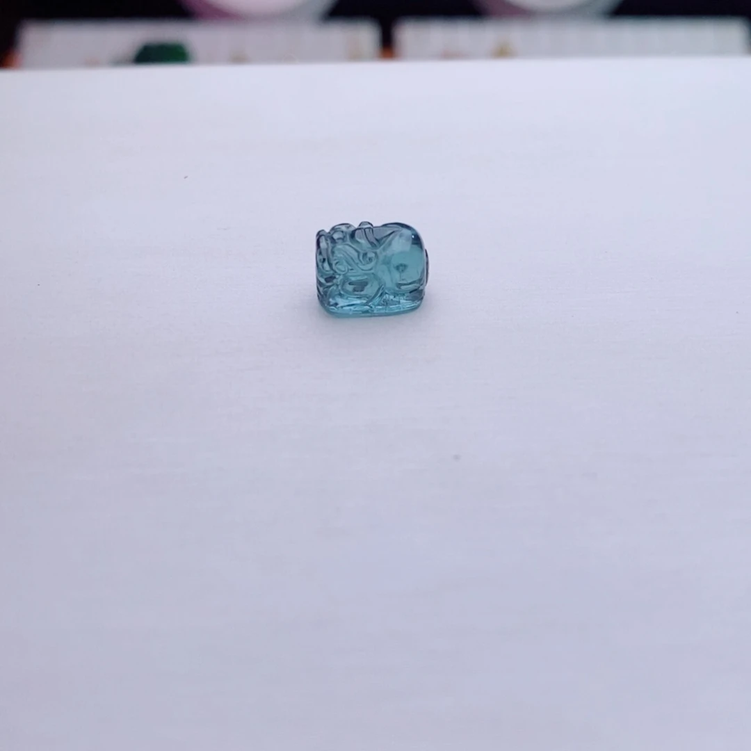 单珠m未镶嵌碧玺貔貅
