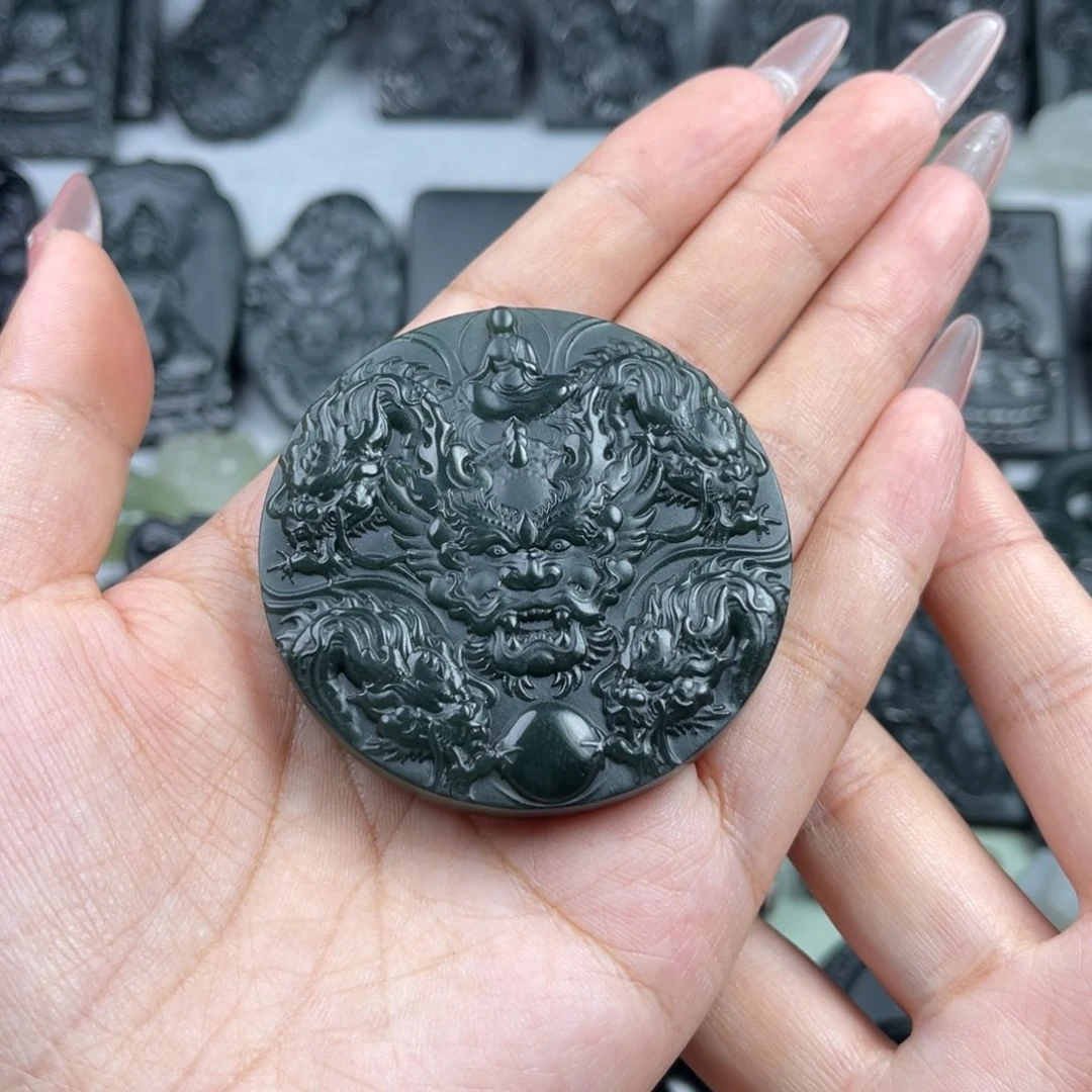 和田玉未镶嵌颈饰公***晖