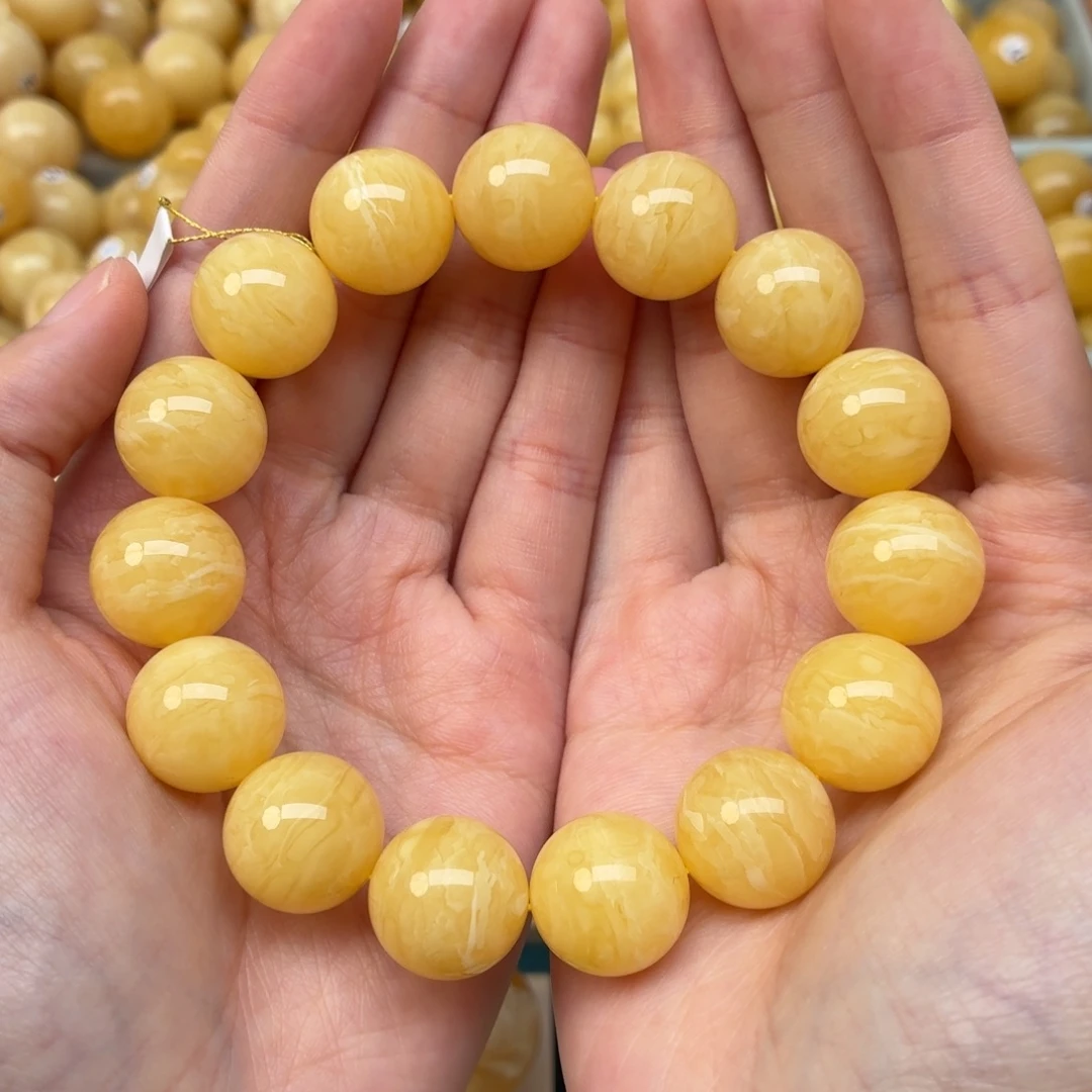 小***凯裸石蜜蜡未镶嵌15虎皮同料
