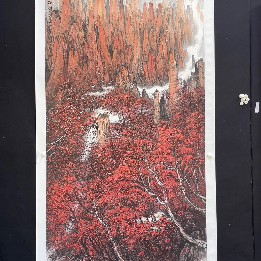 国画用****2手绘国画精品山水，李庆兴