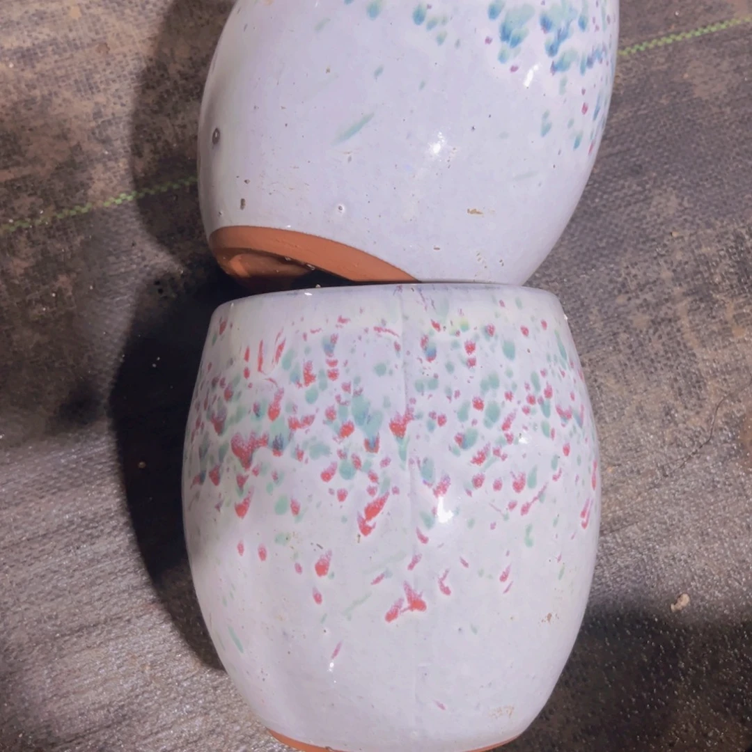 紫砂花盆高度21口径16
