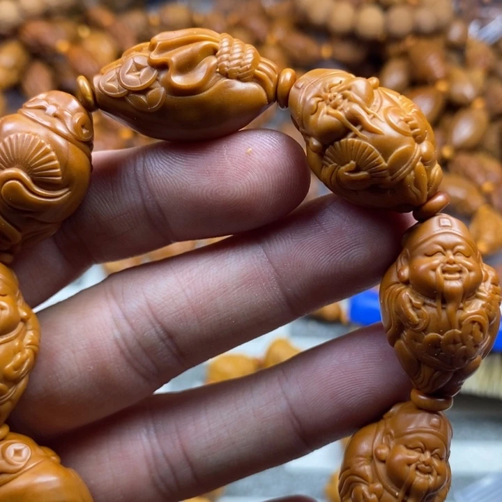 手串/手链橄榄核橄榄核雕工艺手串