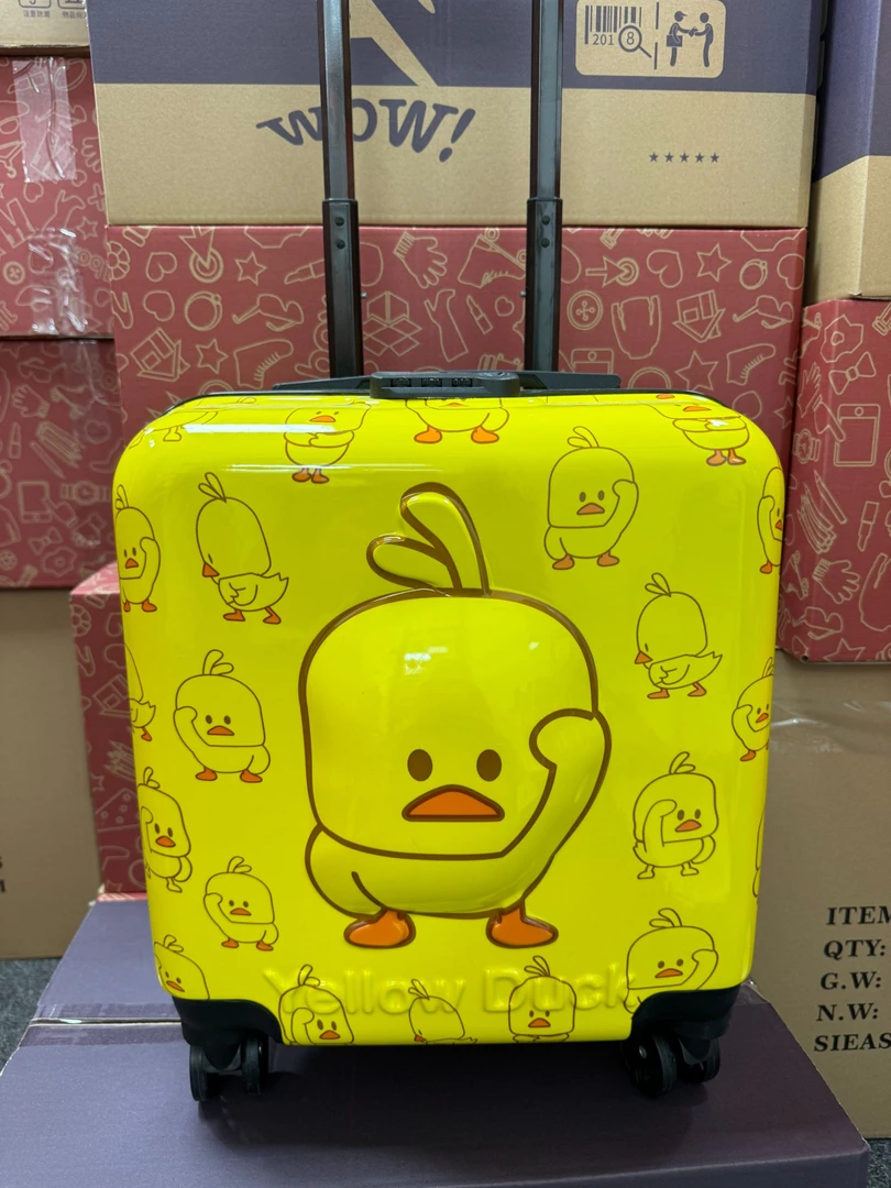 新款行李箱小黄鸭行李箱