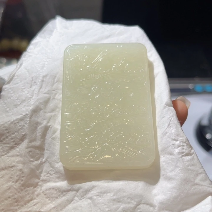 和田玉（白玉）未镶嵌颈饰不***白