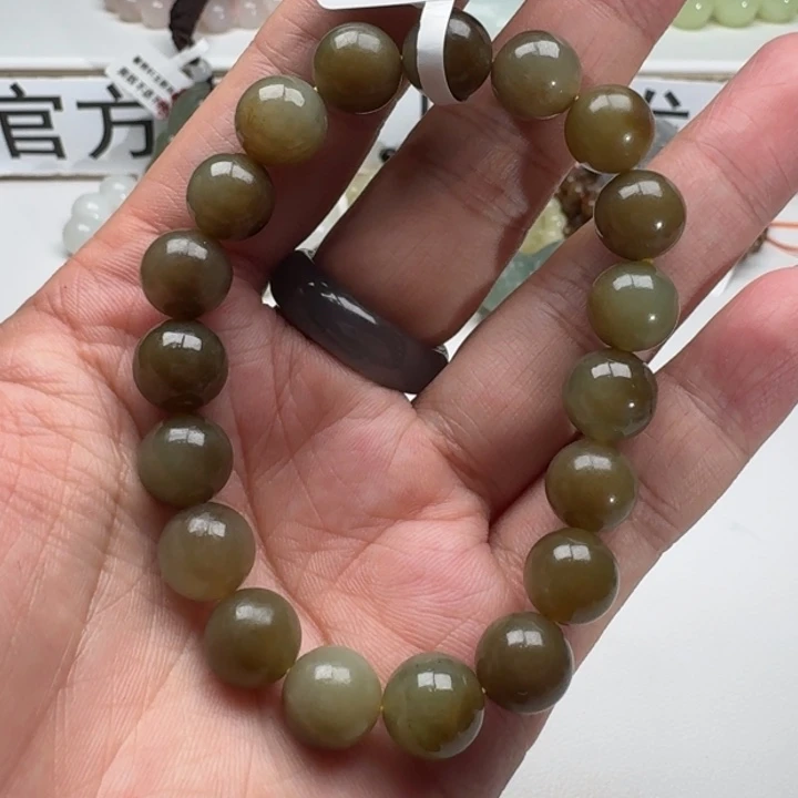 和田玉手串未镶嵌53