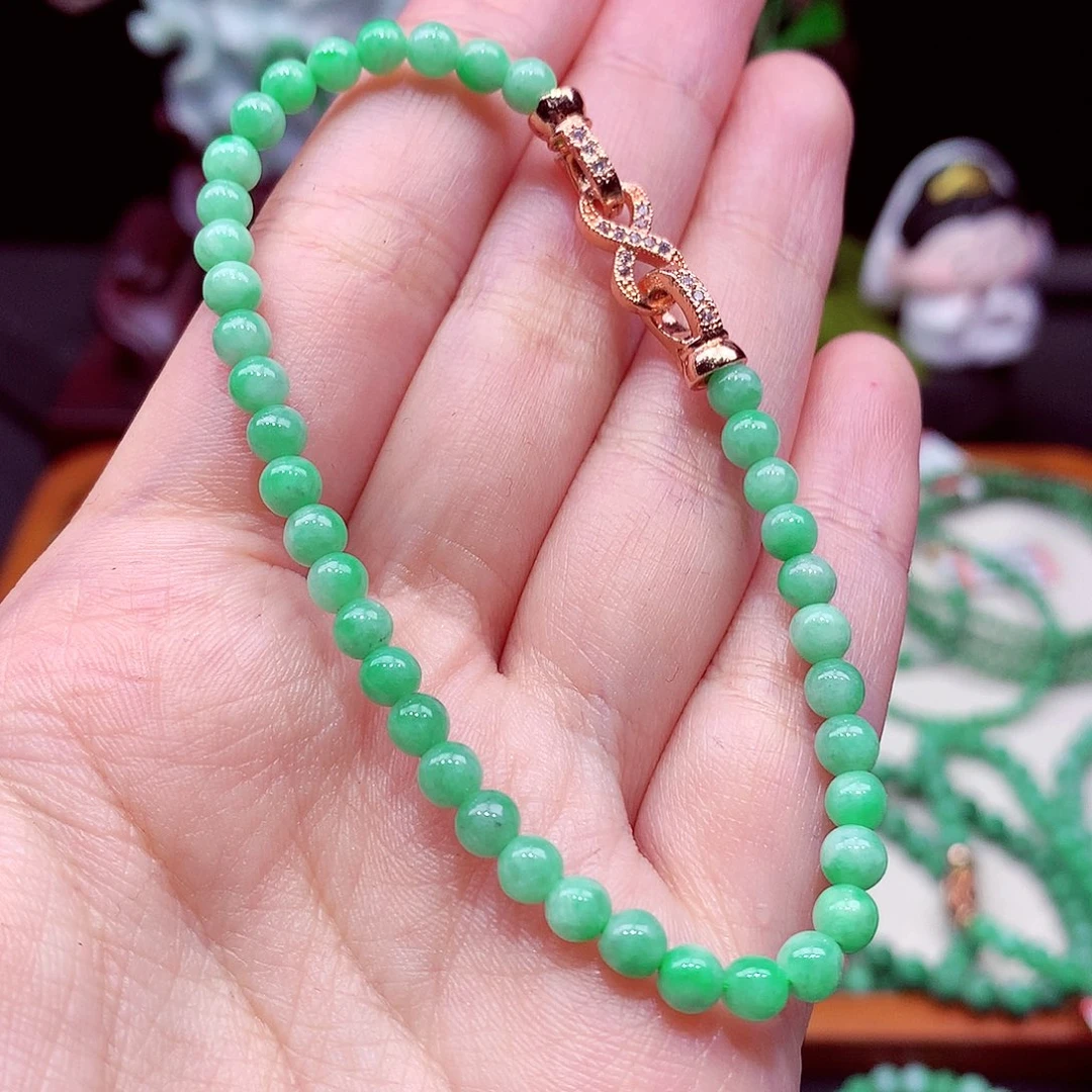 未镶嵌手链翡翠翡翠