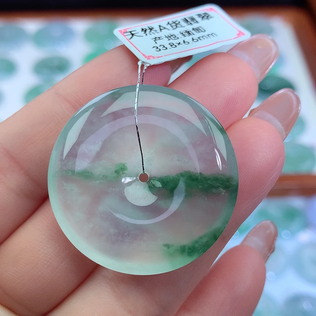翡翠吊坠(不含链)未镶嵌