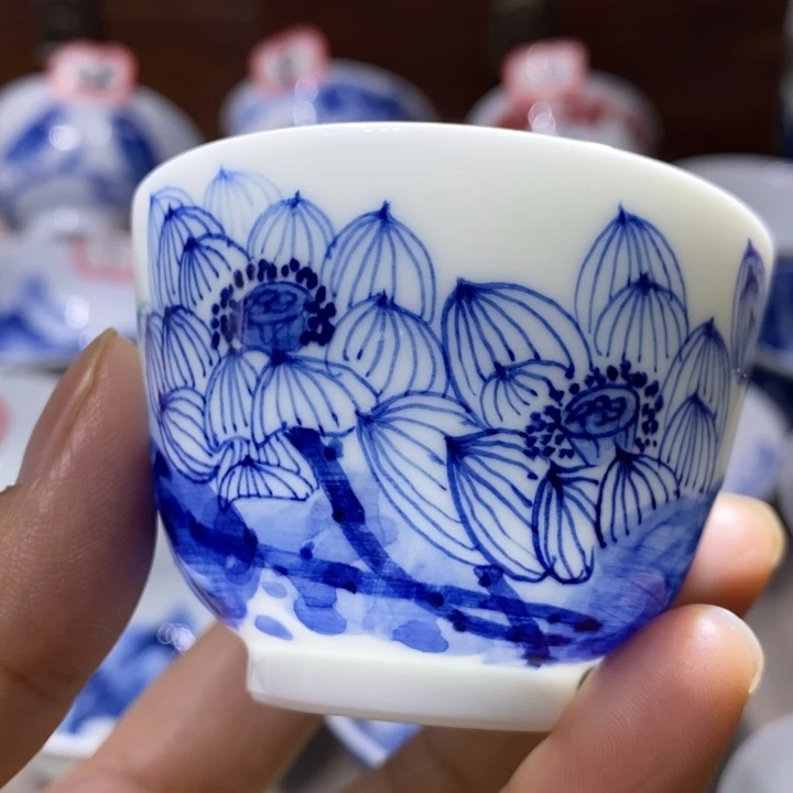 杯张学鸿老师青花