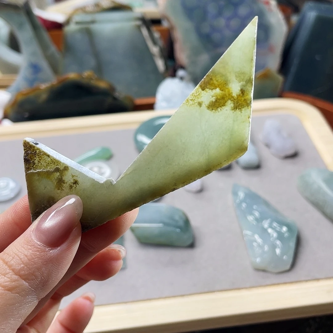 翡翠裸石料子不包工