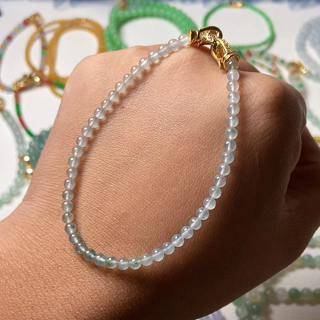 未镶嵌定制翡翠天然缅甸翡翠卡4