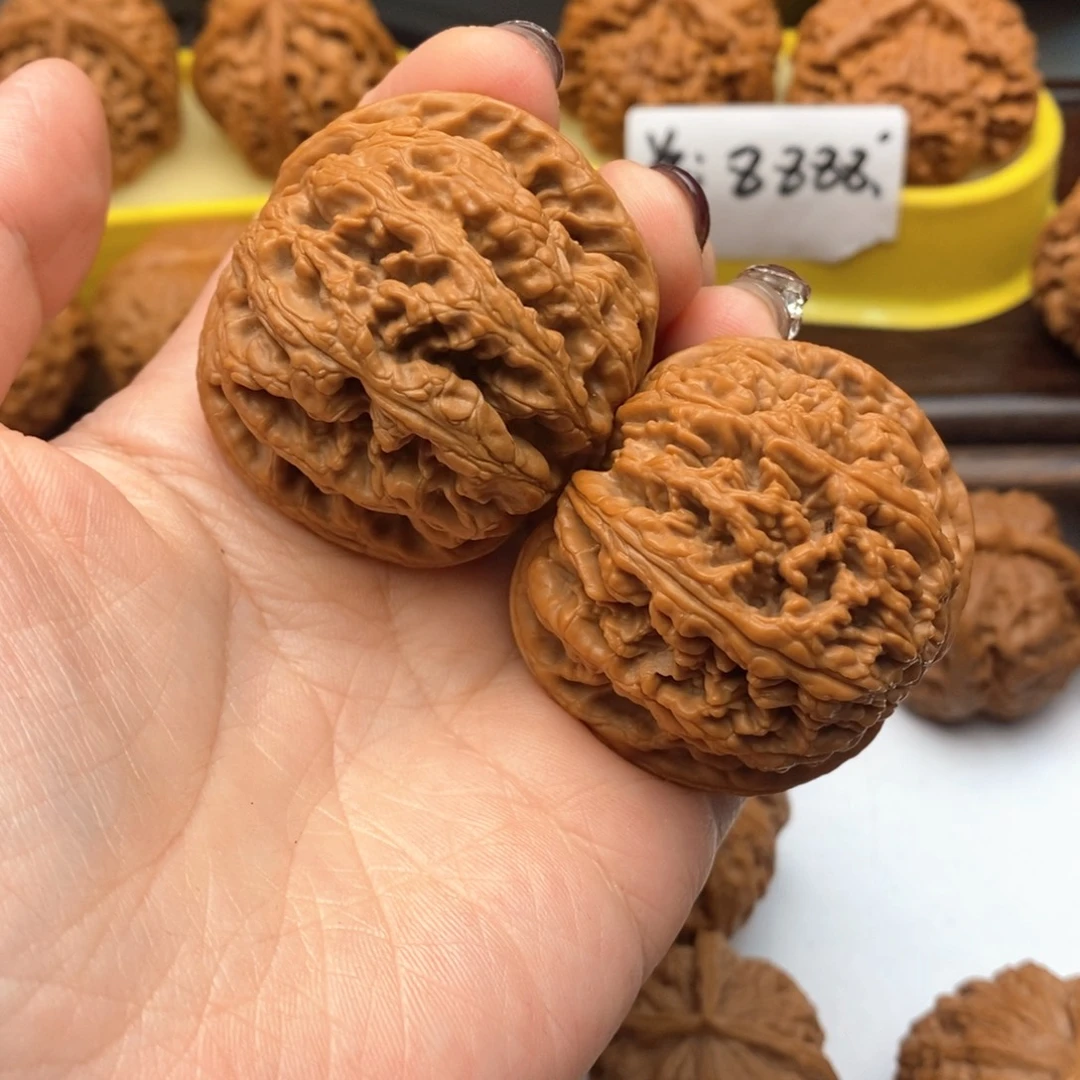 汪***波把件文玩核桃395号粗筋