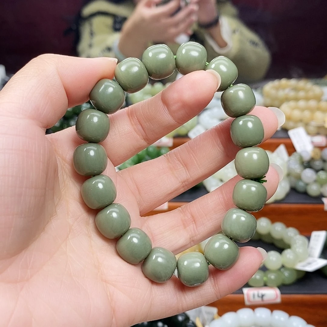 和田玉手链未镶嵌