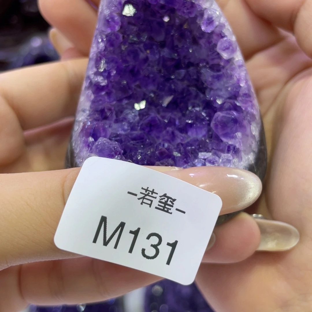 未镶嵌紫晶大型摆件（非配饰）乌拉圭紫水晶摆件m131