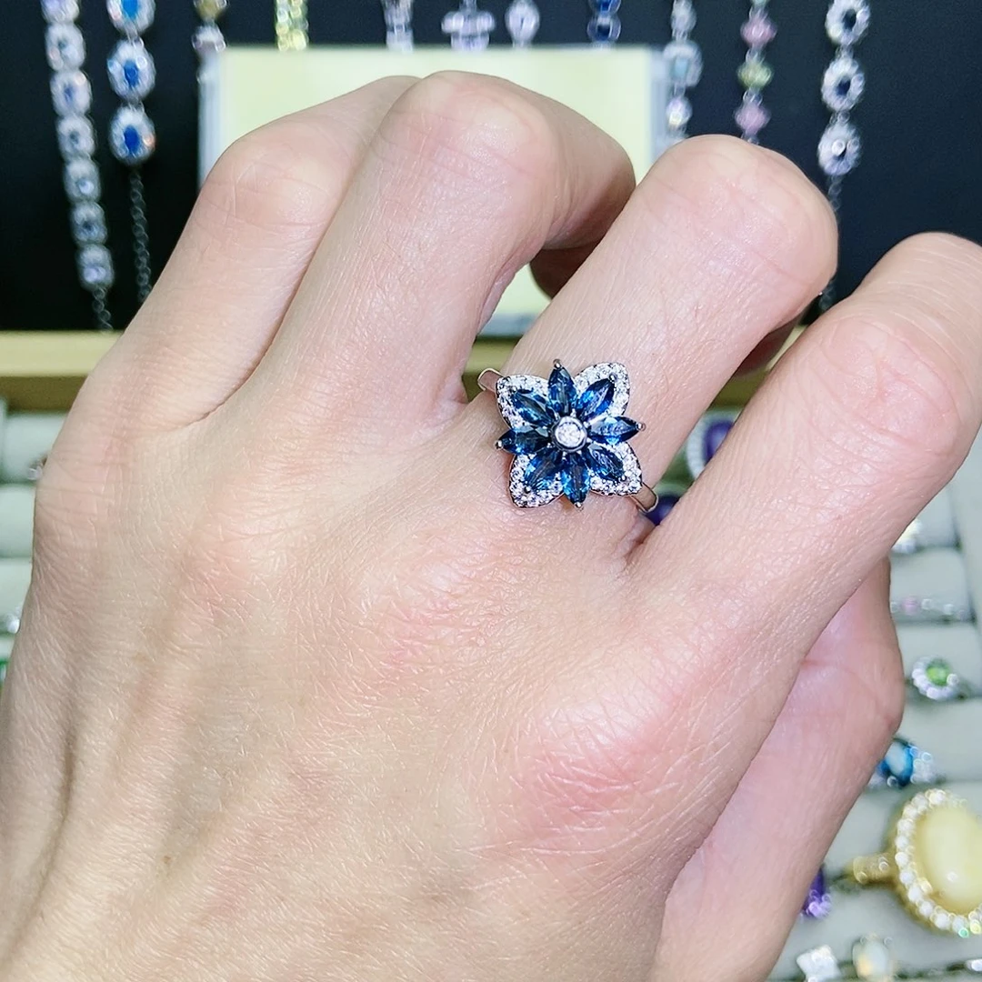 【闪购商品】未镶嵌戒指托帕石