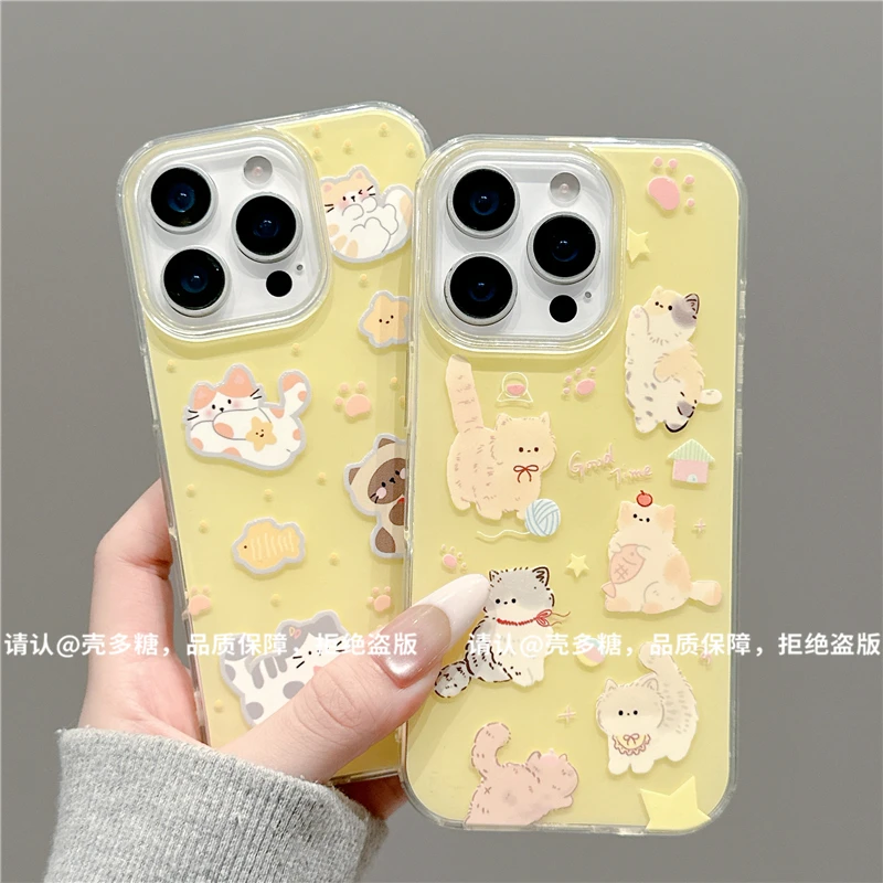 果冻壳IMD适用苹果16/iPhone手机壳15promax潮14/13/12爆款保护套