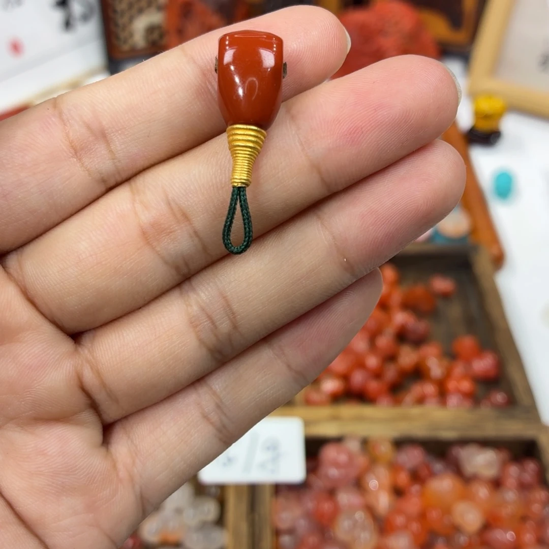 南红玛瑙合金颈饰9.6mm
