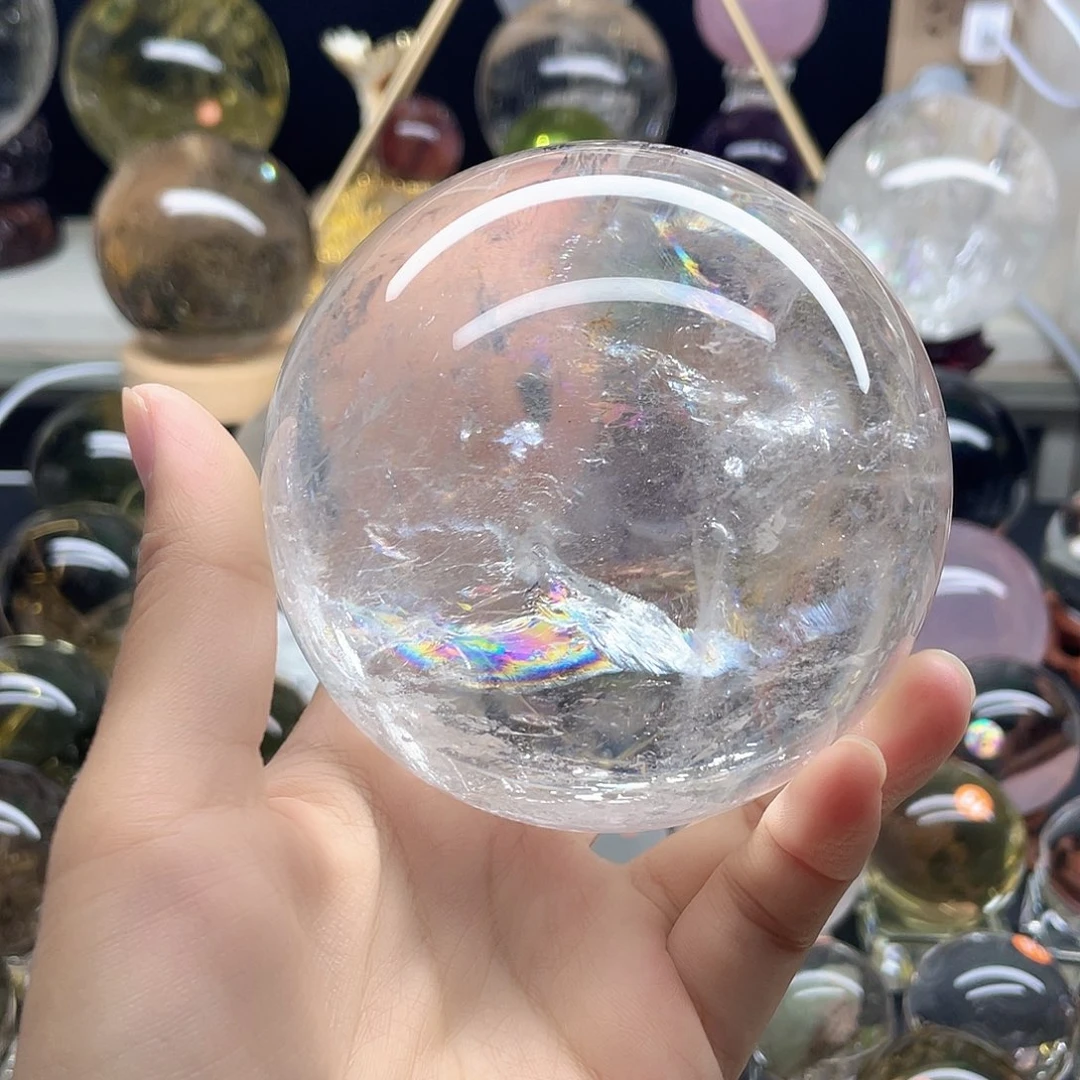 用***9未镶嵌珠宝半成品水晶白水晶卡93爆彩A704