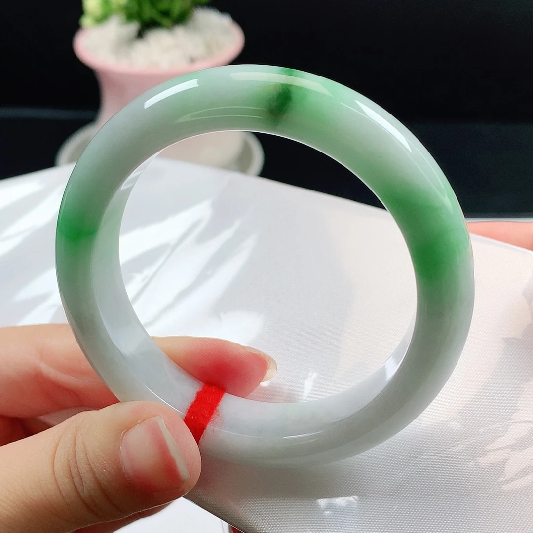 翡翠未镶嵌手镯1436