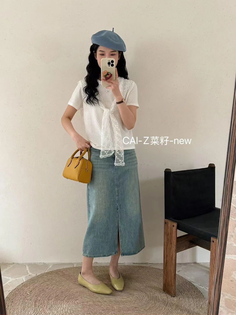 法夏尔严选韩系百搭上衣6852