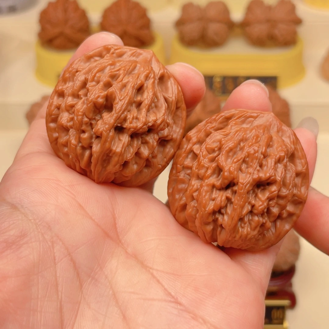 把件文玩核桃爆肉狮虎兽39