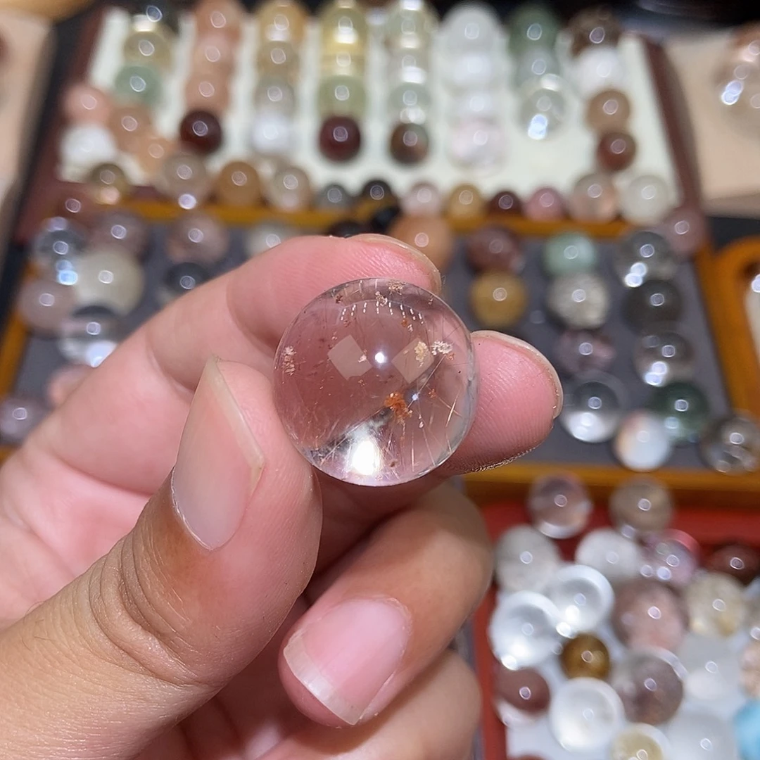 未镶嵌水晶珠宝半成品