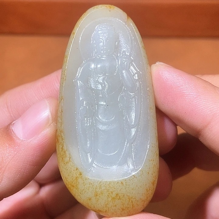 和田玉未镶嵌颈饰HX