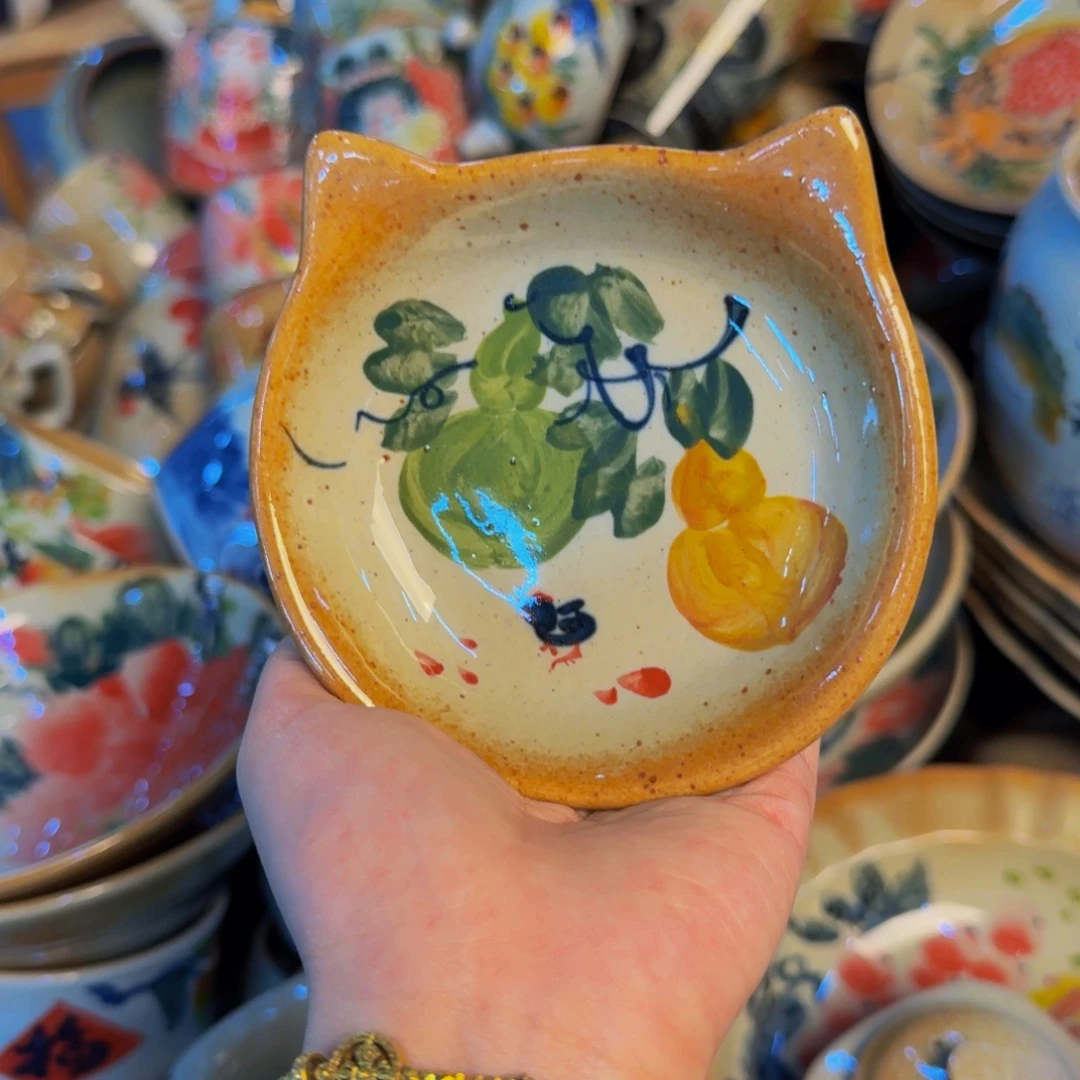 瓷片景德镇陶瓷手工手绘